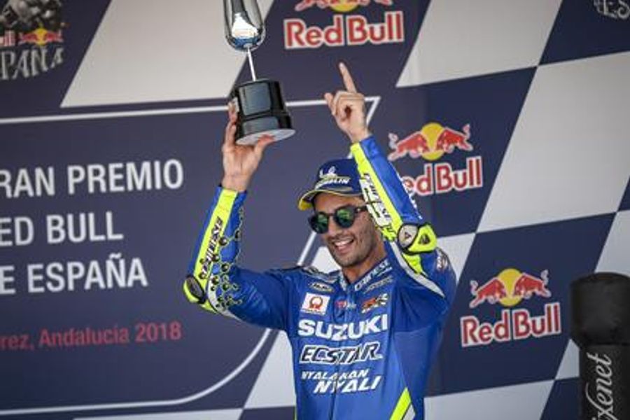 Andrea Iannone seals Suzuki’s third MotoGP podium of four races