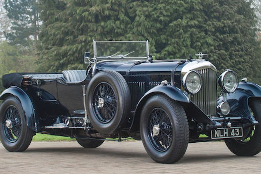 1931 Bentley  8-Litre Tourer on offer at Bonhams' Monaco Sale