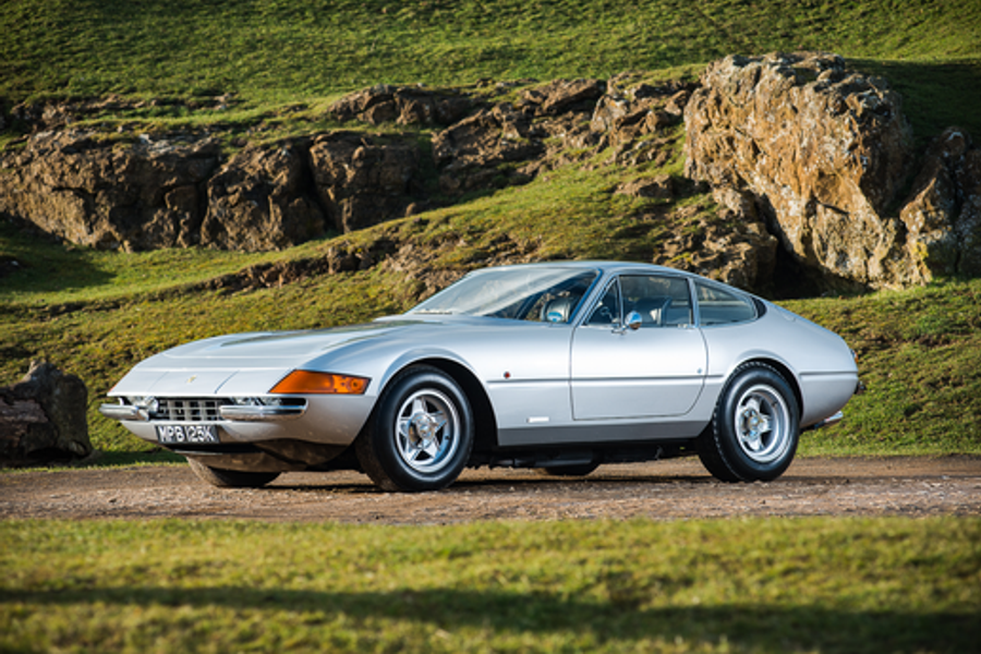 1972 Ferrari 365 GTB/4 Daytona Sells for £540,000 at Siverstone Auctions Ferrari Sale, results