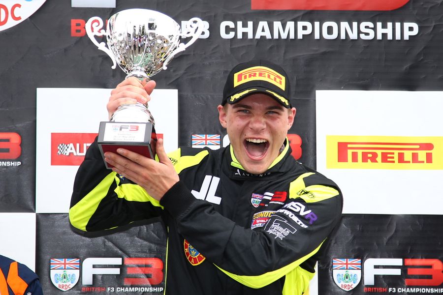  Third Victory Of British F3 Season For Lundqvist Extends Championship Lead