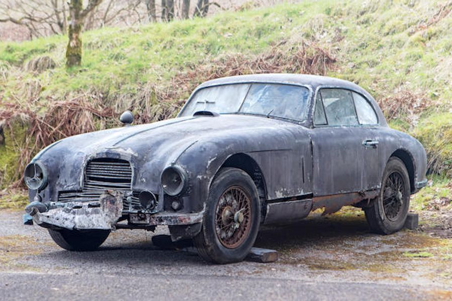 1951 Aston Martin DB2 Sports Saloon Project on offer at Bonhams