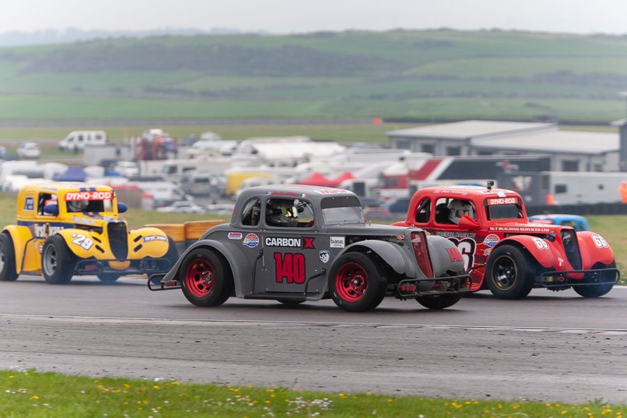 Legends American newcomer O'Brien stars at Anglesey with a doube win