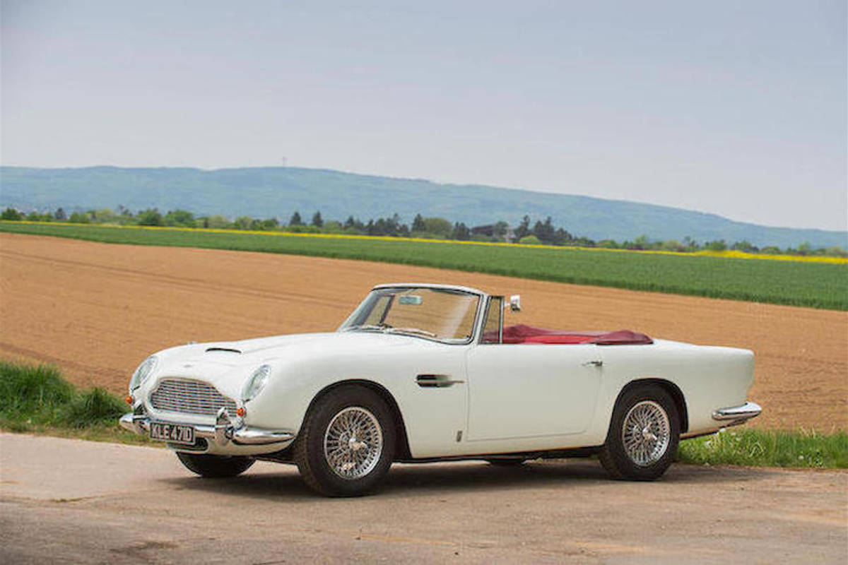 1965 Aston Martin DB5 4.2-Litre convertible tops Bonhams Aston Martin Sale