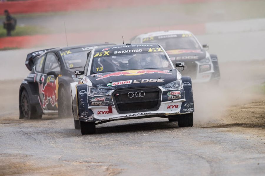 Rallycross home round for Audi driver Bakkerud