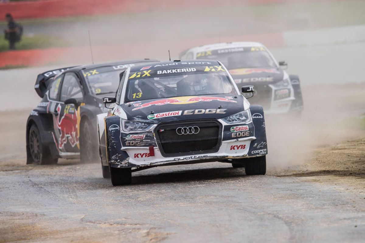 Rallycross home round for Audi driver Bakkerud