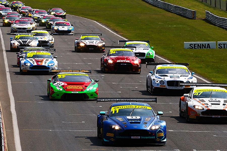 Season-high 36 cars set for British GT's blue riband Silverstone 500