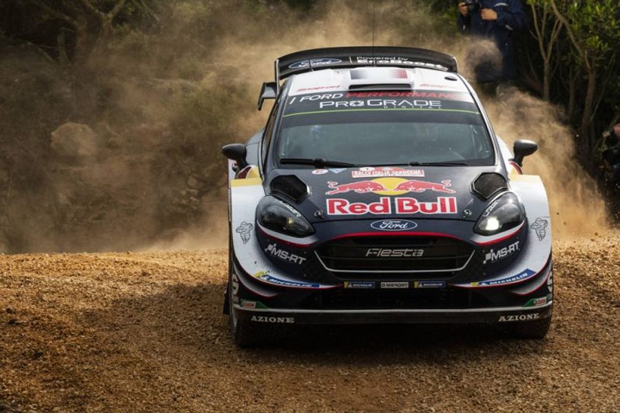 Sébastien Ogier leads Rally Italia Sardegna after a dramatic opening leg