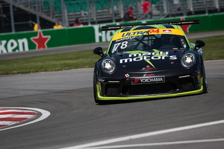 De Angelis Torches Friday Lap Times for Ultra 94 Porsche GT3 Cup Pole