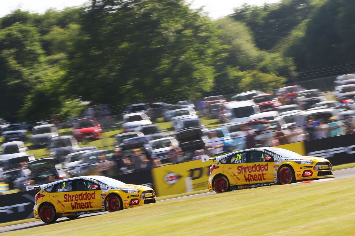 Double BTCC podium delight for Team Shredded Wheat Racing at Oulton Park