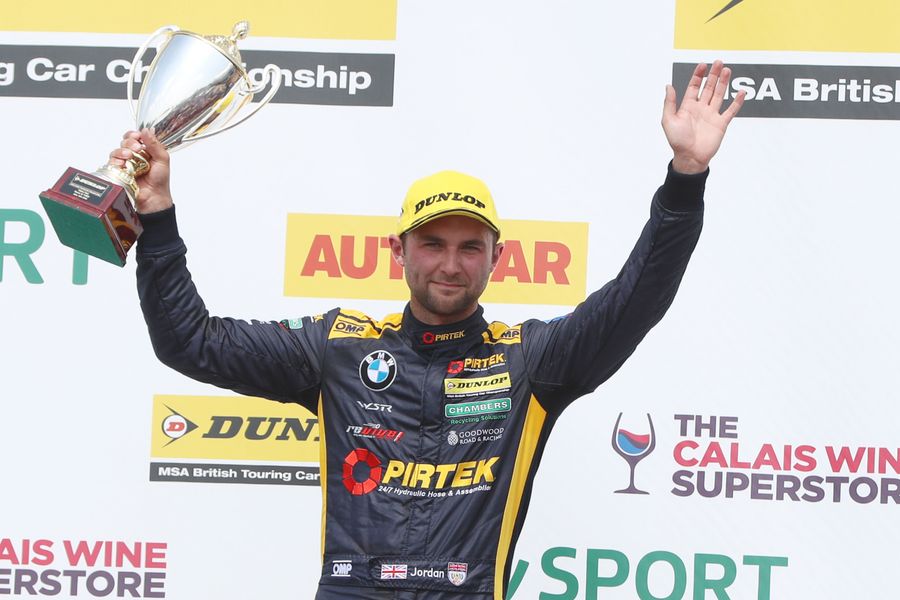 Two trips to the podium bring Andrew Jordan back into contention for BTCC title