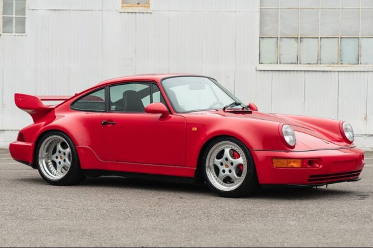 Ultra rare Rennsport Porsche at The Pebble Beach Auctions