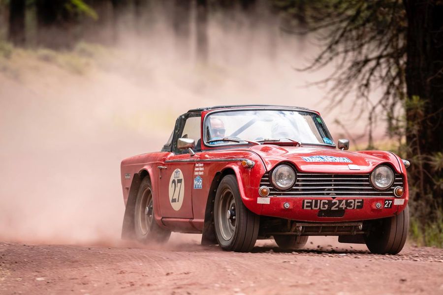 1968 TR250 triumphs in Endurance Rally Association's Trans-America Challenge