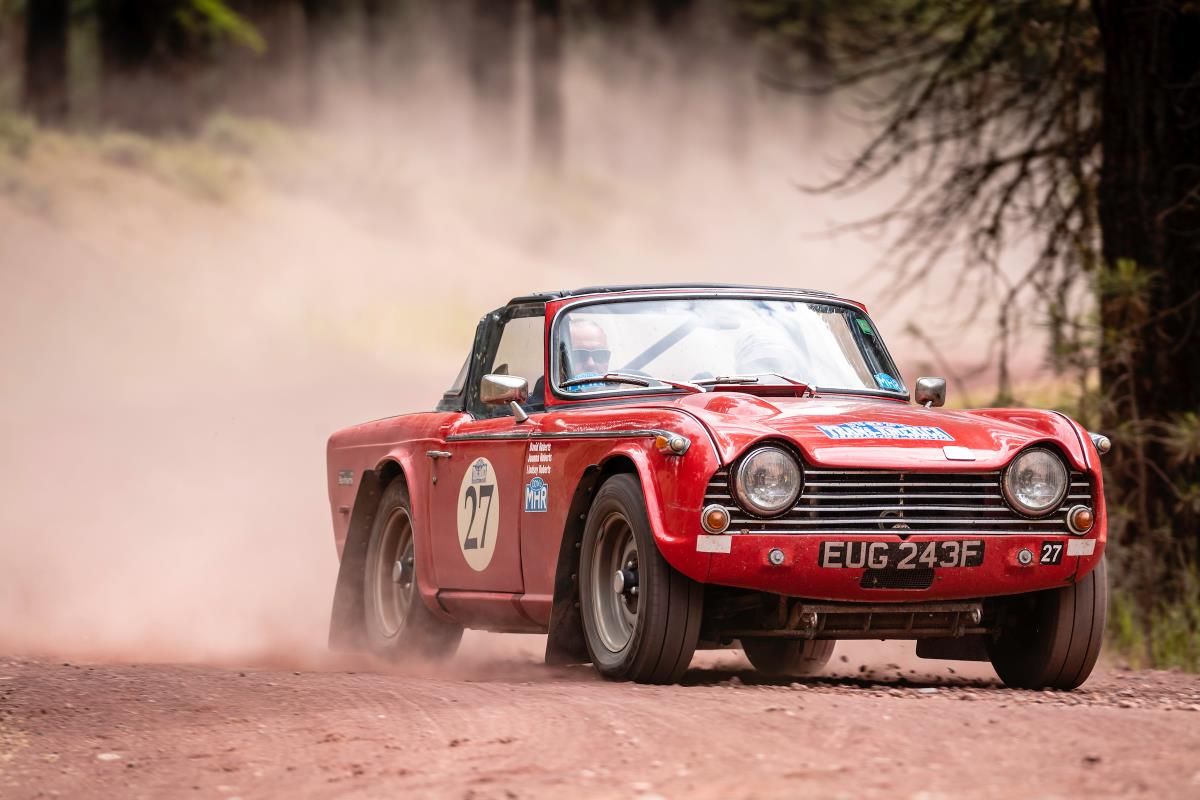 1968 TR250 triumphs in Endurance Rally Association's Trans-America Challenge
