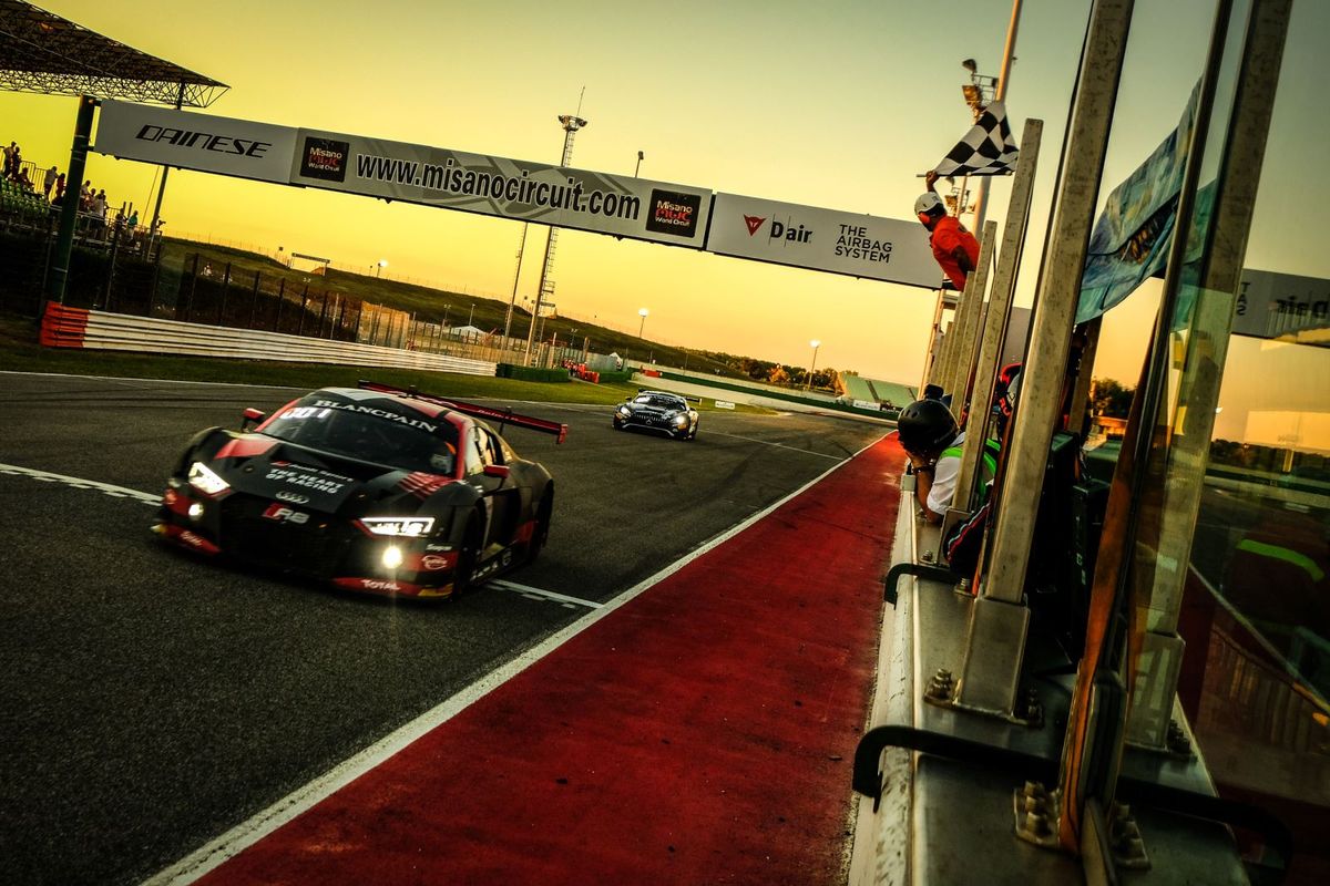 Belgian Audi Club Team WRT secures close-fought Sprint Cup win at Misano