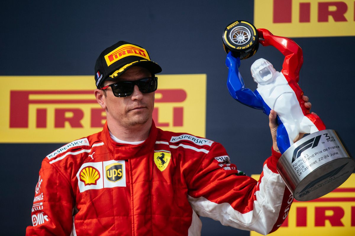 French GP: An accident at the start, duels on track and a well  delivered a third for Kimi