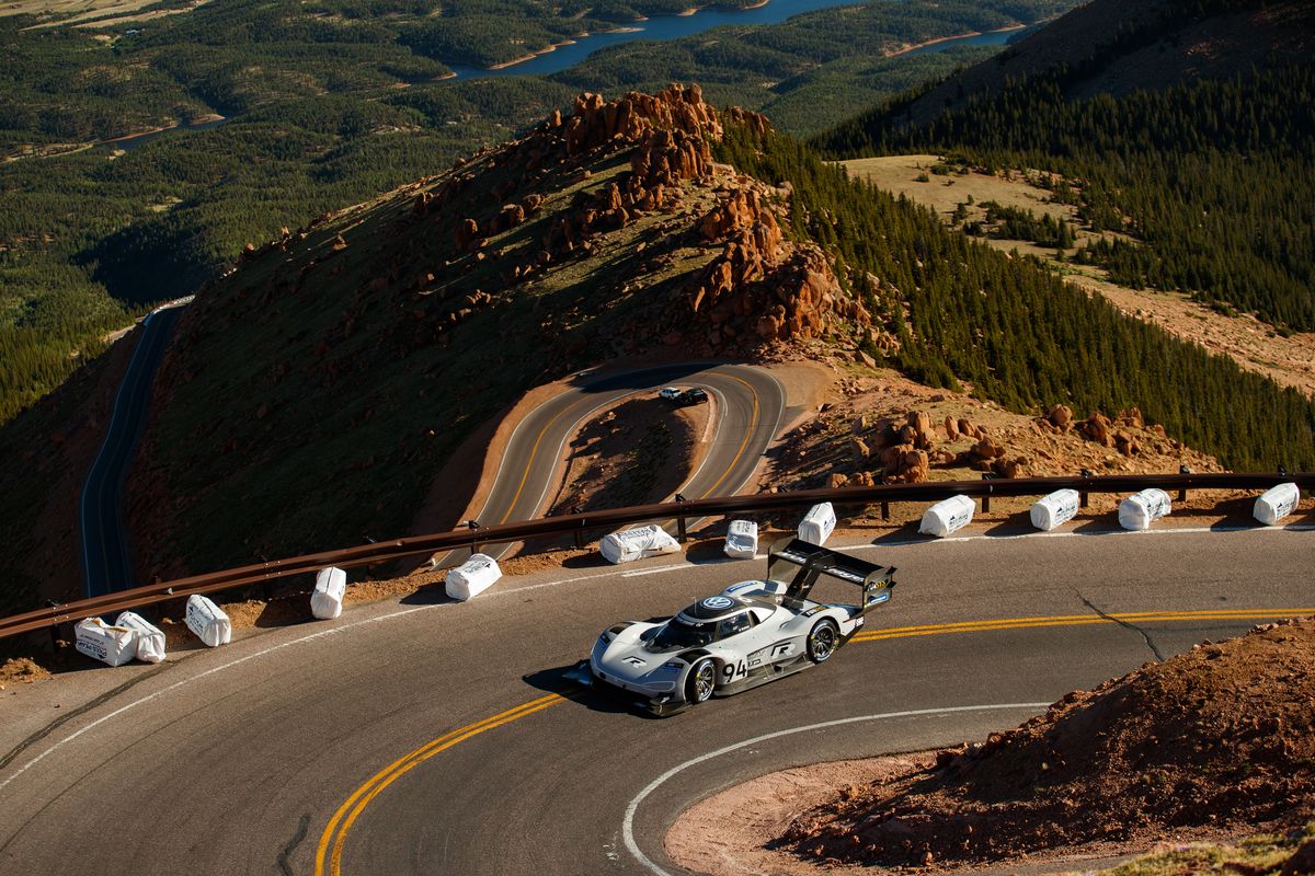 Volkswagen makes history with the I.D. R Pikes Peak record