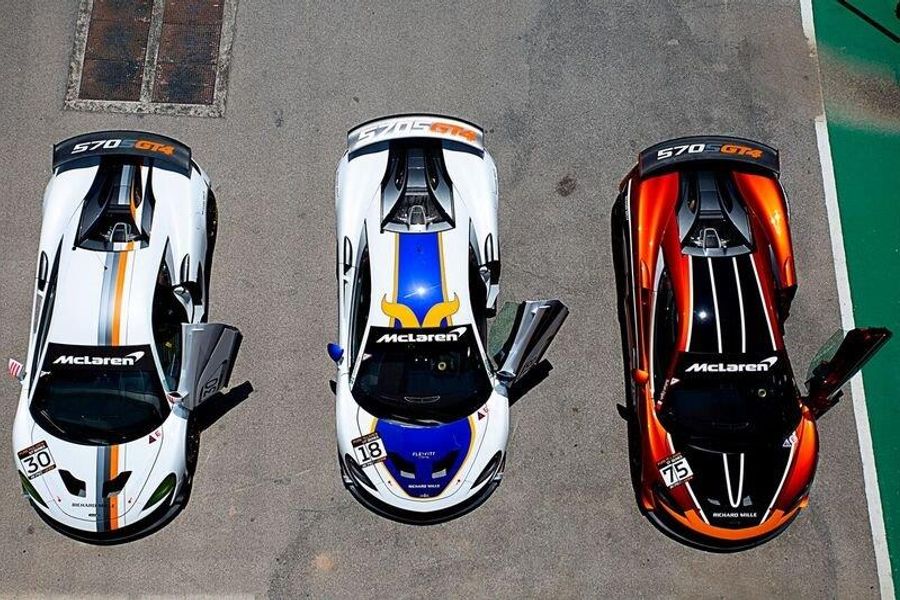 Sultan Ojjeh and Ian Loggie take first Pure McLaren GT Series wins