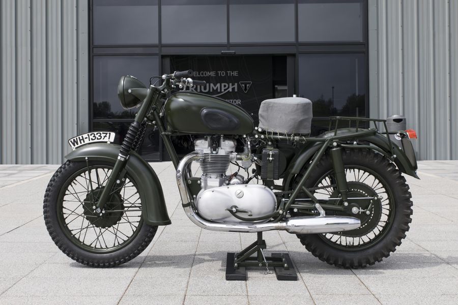 Steve McQueen's Great Escape featured 1962 650cc TR6R at Salon Privé