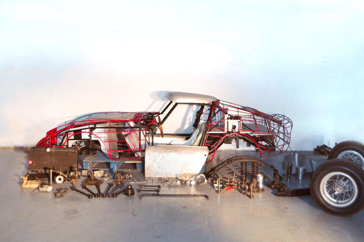 Build your own Ferrari GTO, amazing find at COYS