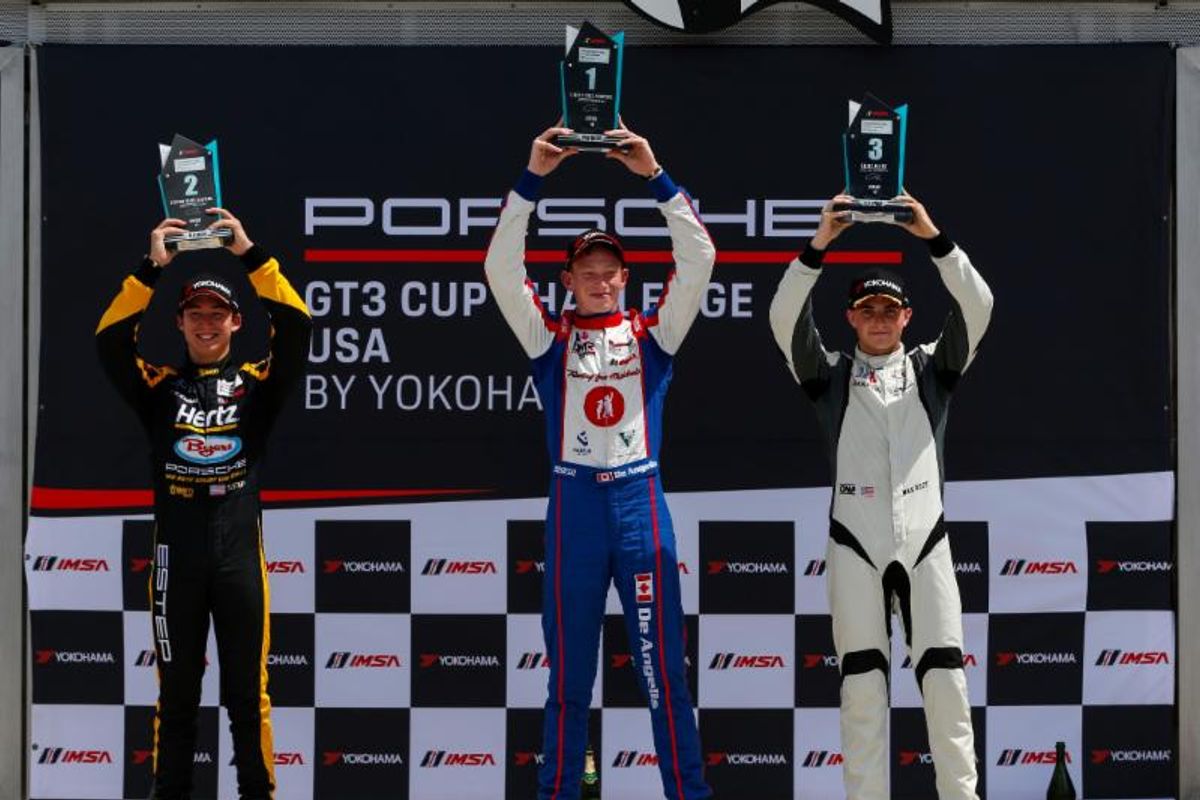 De Angelis Scores Second Porsche GT3 Cup Challenge Win