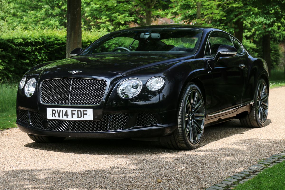 Elton John's Bentley Continental GT Speed on its way to Silverstone Classic Auction