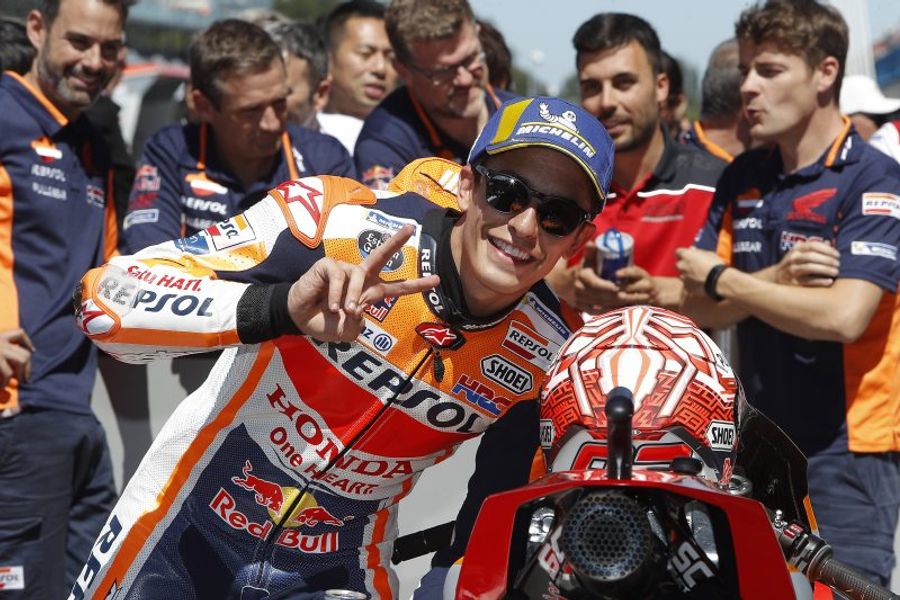Marquez takes Assen MotoGP pole
