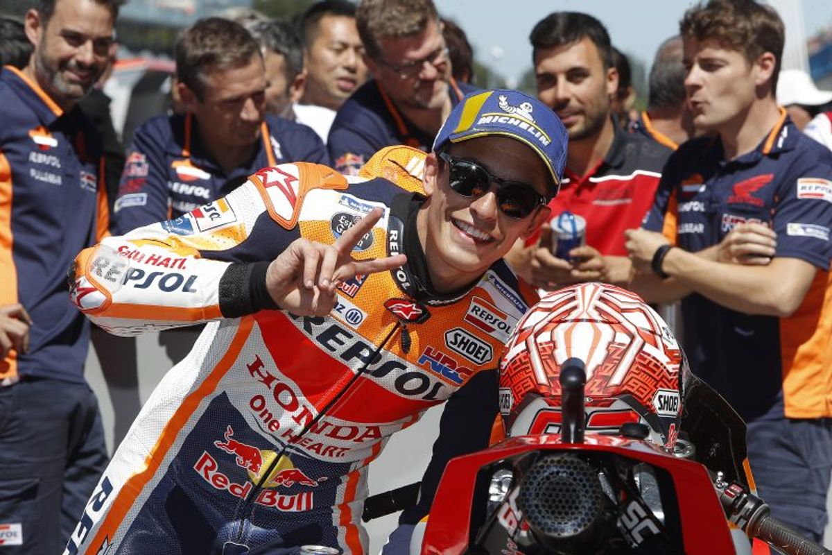 Marquez takes Assen MotoGP pole