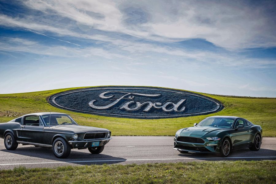 Ford Mustang Bullitt and Steve McQueen’s 1968 Mustang GT Fastback at Goodwood Festival of Speed
