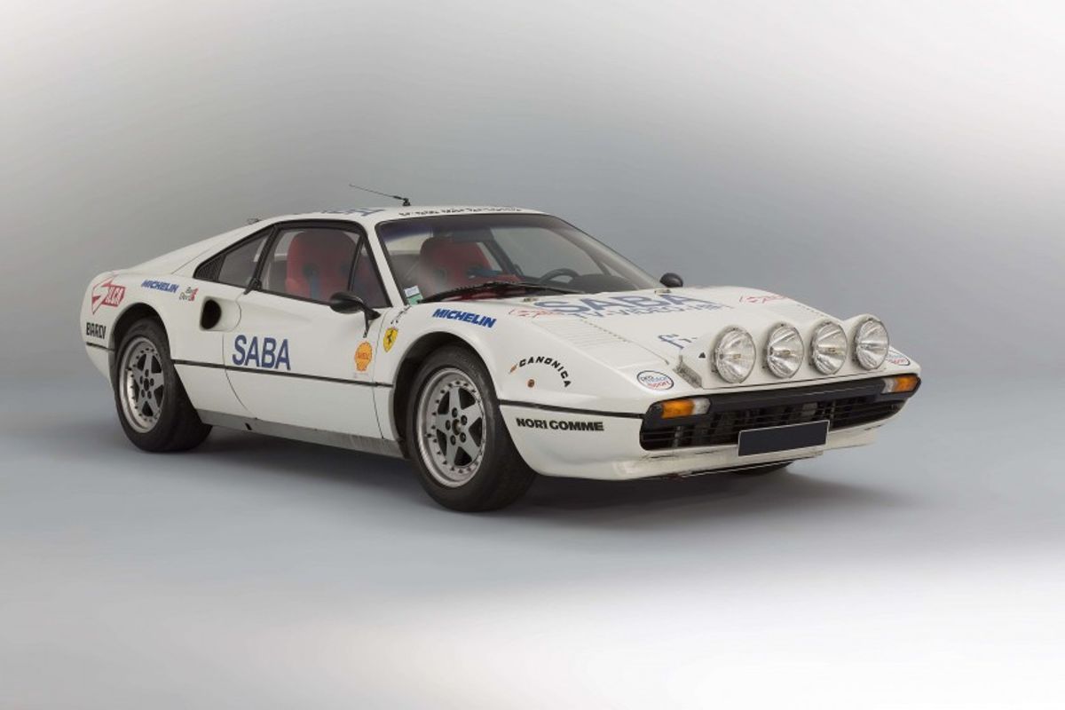 Very desirable 1976/1983 Ferrari 308 GTB Groupe B Michelotto at Artcurial Le Mans Classic Auction