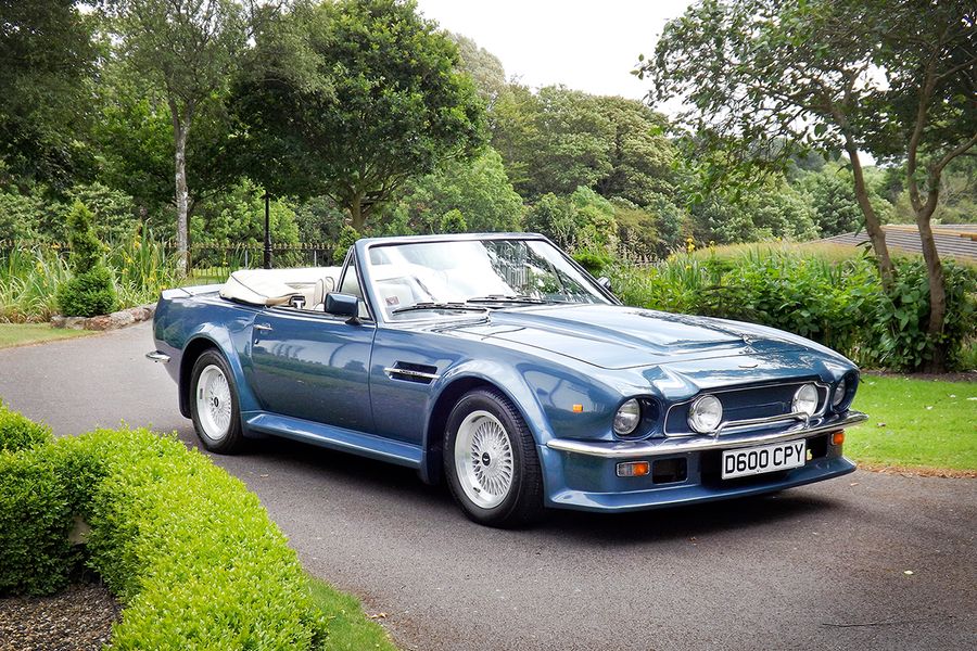 Rare 1987 Aston Martin Vantage Volante X-Pack heads to auction at Silverstone Classic