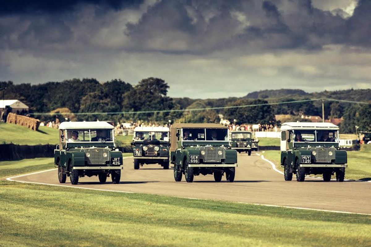 Iconic Land Rovers at Goodwood Festival of Speed
