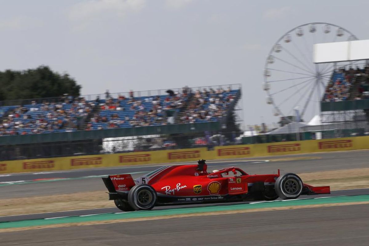 Vettel on top of British GP FP2