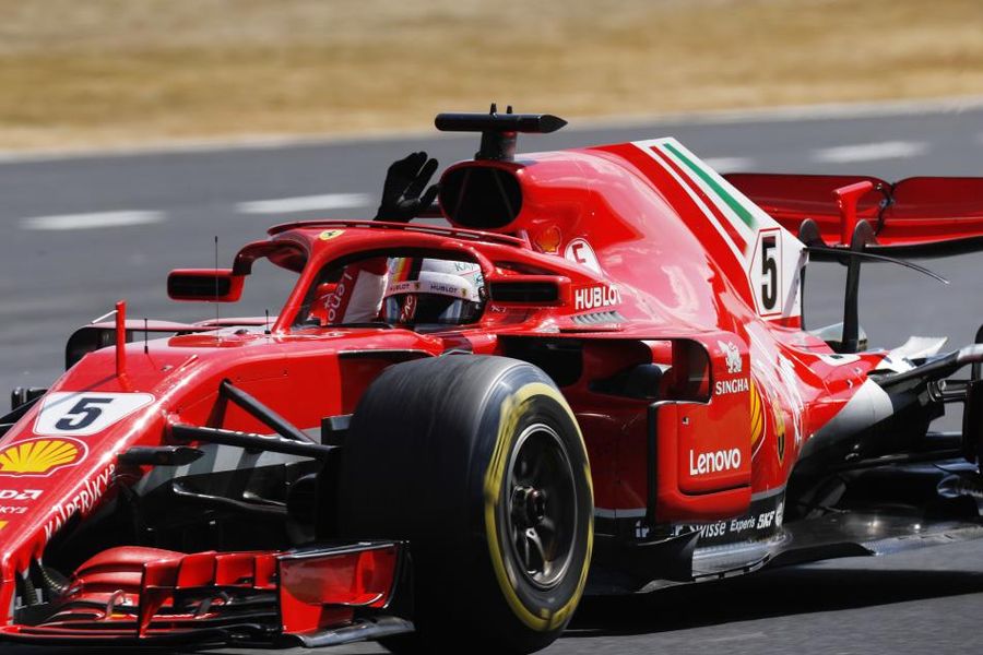 Vettel wins British Grand Prix ahead of Hamilton and Raikkonen