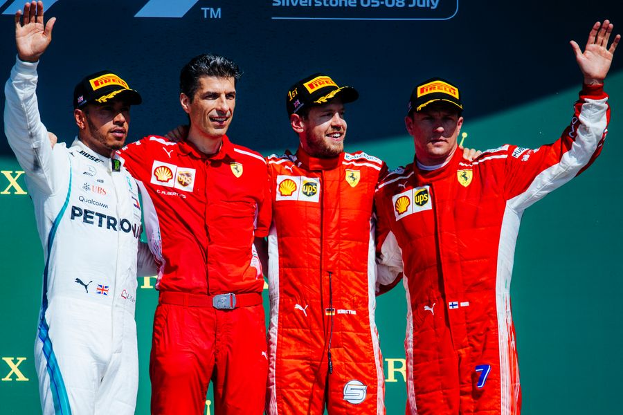 British Grand Prix sees Kimi take his second consecutive podium 