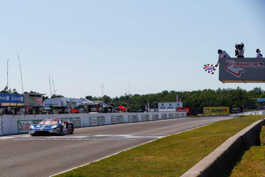 Perfect Pit Stop Sends Ford GT of Briscoe, Westbrook to Victory at CTMP