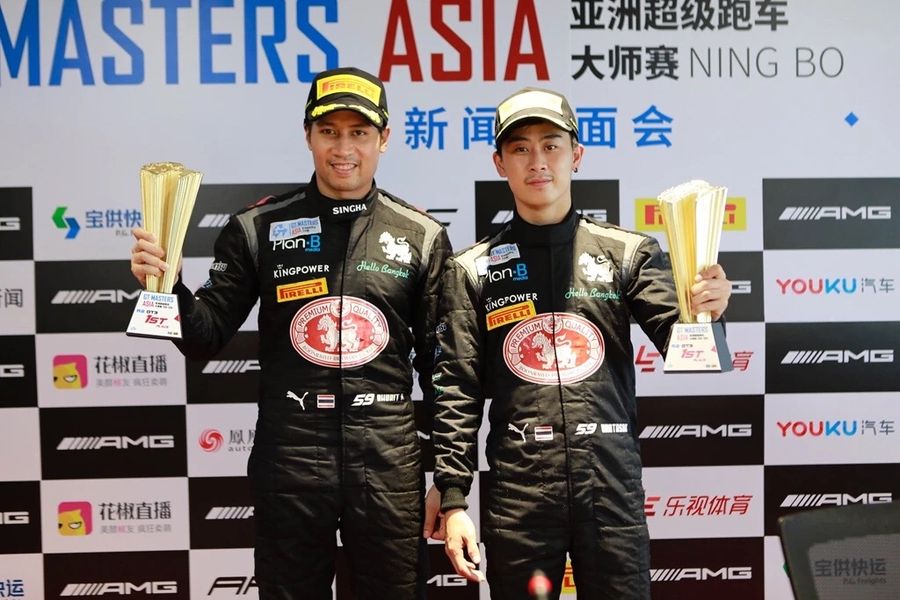 Double Victory in GT Masters Asia and GT Asia Series at Ningbo for Absolute Racing