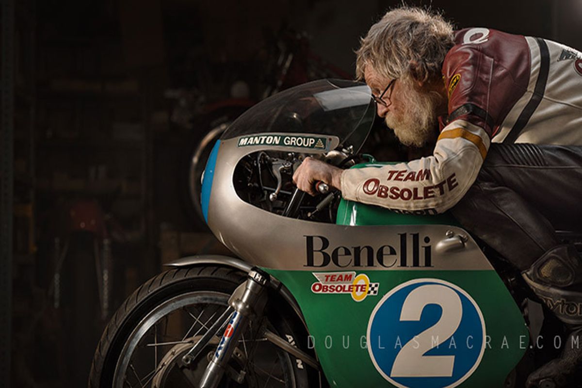 Ex-Renzo Pasolini Benelli 350/4 Returns to Isle of Man for Classic TT 