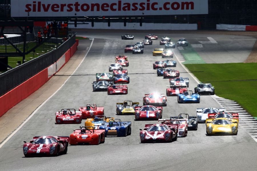 Days to go before the 2018 Silverstone Classic: a 3 day classic motor racing festival