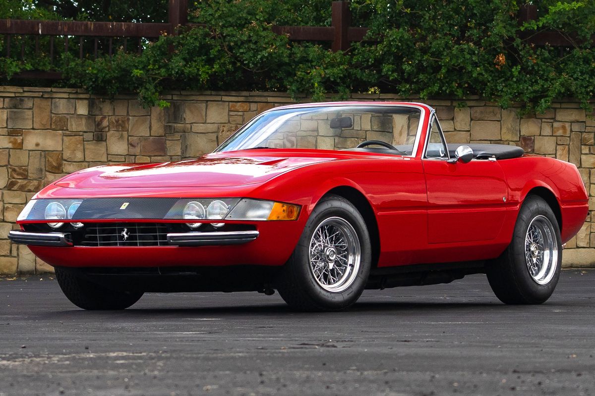 1973 Ferrari 365 GTB/4 Daytona Spider Conversion at Mecum Monterey Auction
