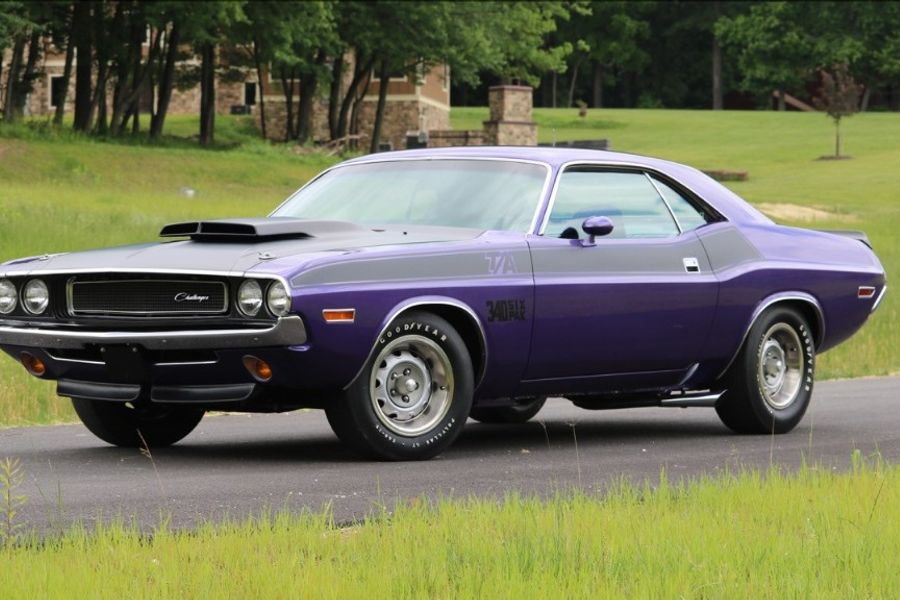 Plum Crazy '70 Dodge Challenger T/A to Cross the Block at Mecum Harrisburg