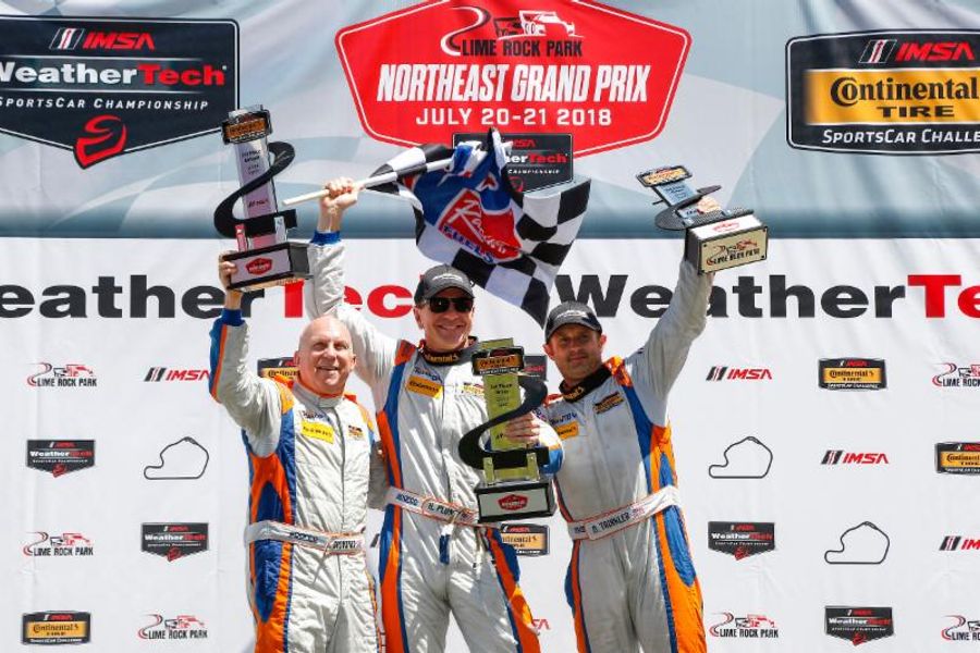 Team TGM Mercedes take Continental Tire Challenge Victory at Lime Rock Park