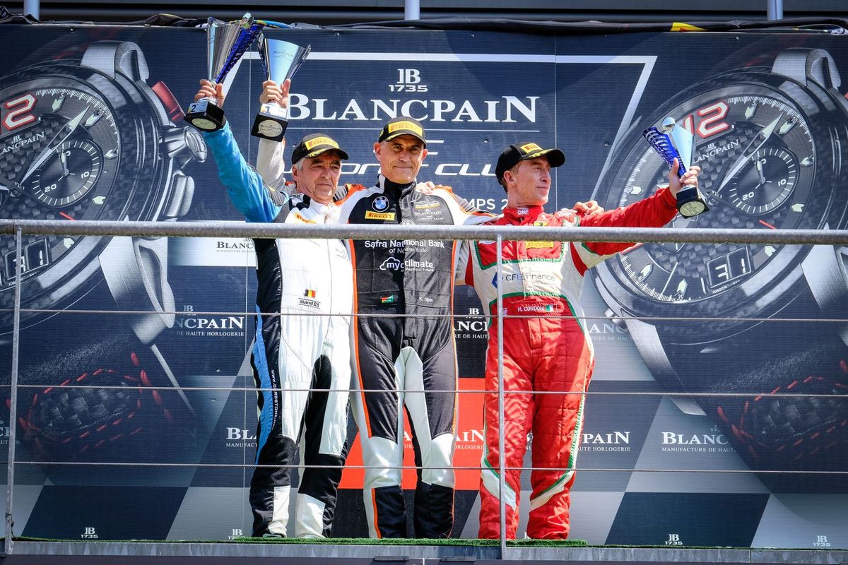 Karim Ojjeh extends Blancpain GT Sports championship lead after Main Race win at Spa