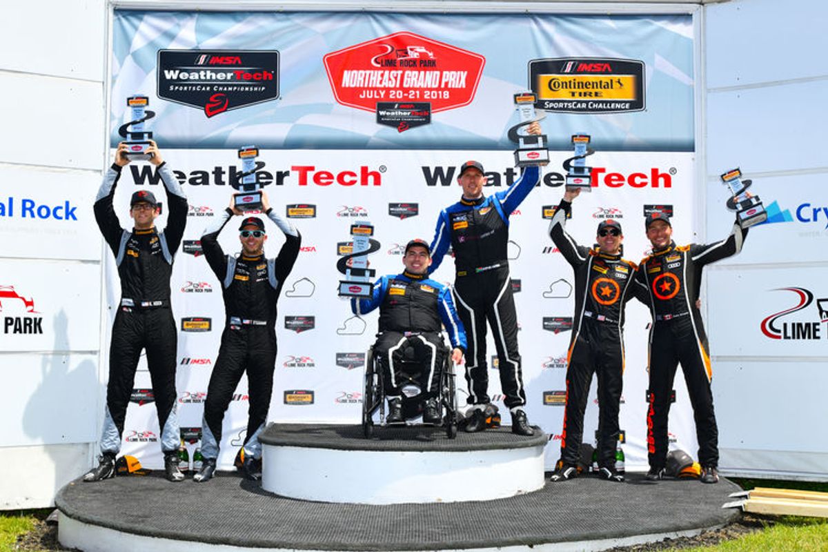 Exceptional victory for Audi RS 3 LMS in Continental Tire SportsCar Challenge