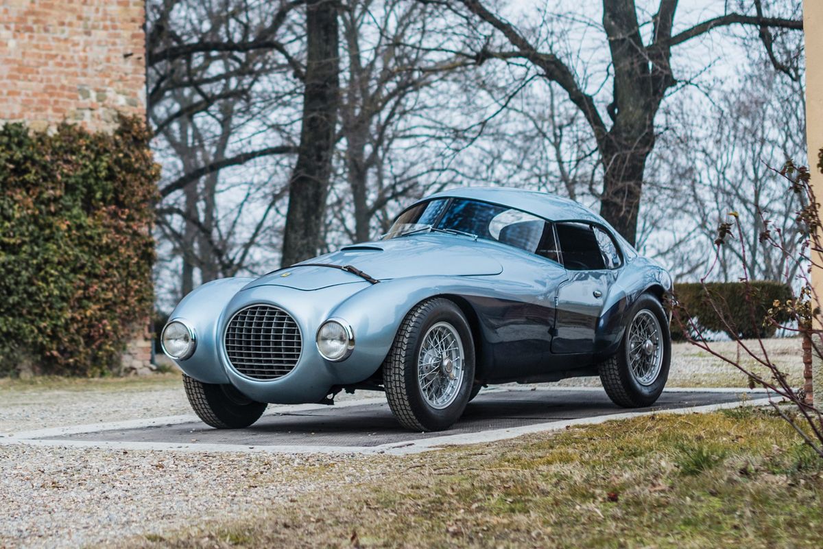 Unique Ferrari 166MM/212 Export ‘Uovo’ leads world-class line-up of Ferrari icons Concours of Elegance
