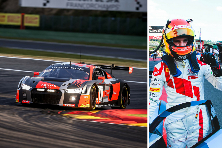 Dries Vanthoor puts Audi Sport Team WRT on dominant pole for Total 24 Hours of Spa