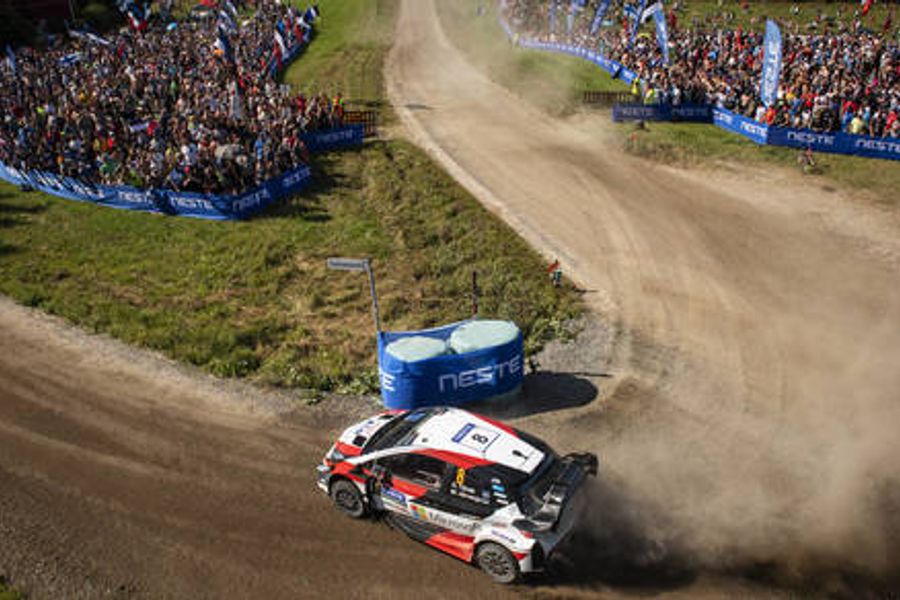 Ott Tänak dominates second leg of Neste Rally Finland to close in on victory