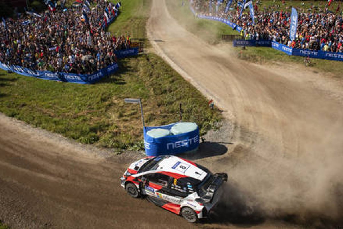 Ott Tänak dominates second leg of Neste Rally Finland to close in on victory