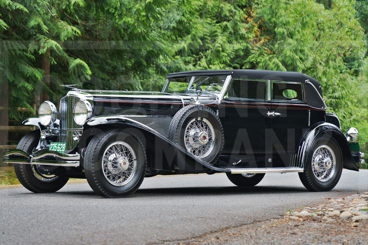 1931 Duesenberg Model J Convertible Sedan at Gooding's Pebble Beach Auction