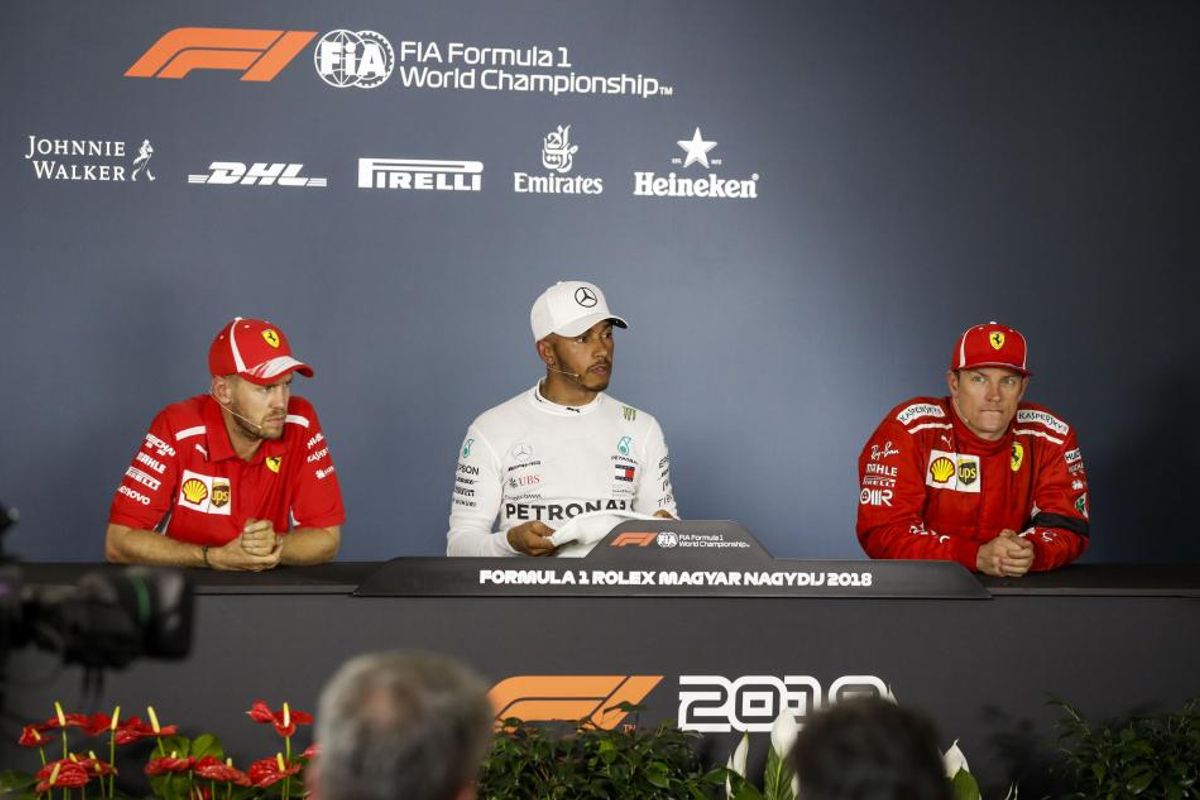 Hungarian Grand Prix Winners' Conference