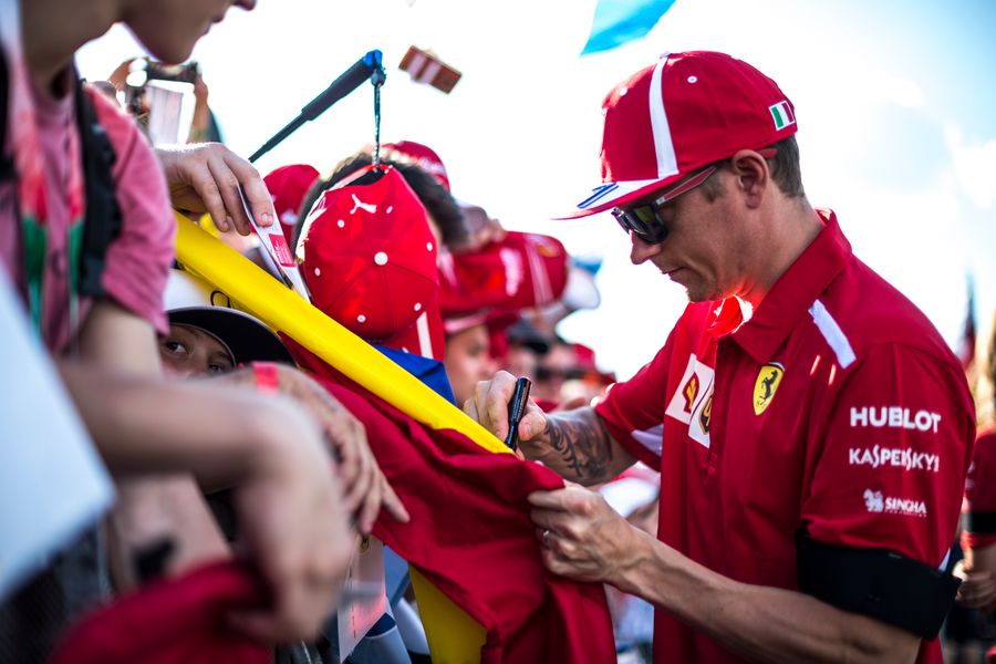 Kimi secures his 5th consecutive podium with 3rd place in Hungary